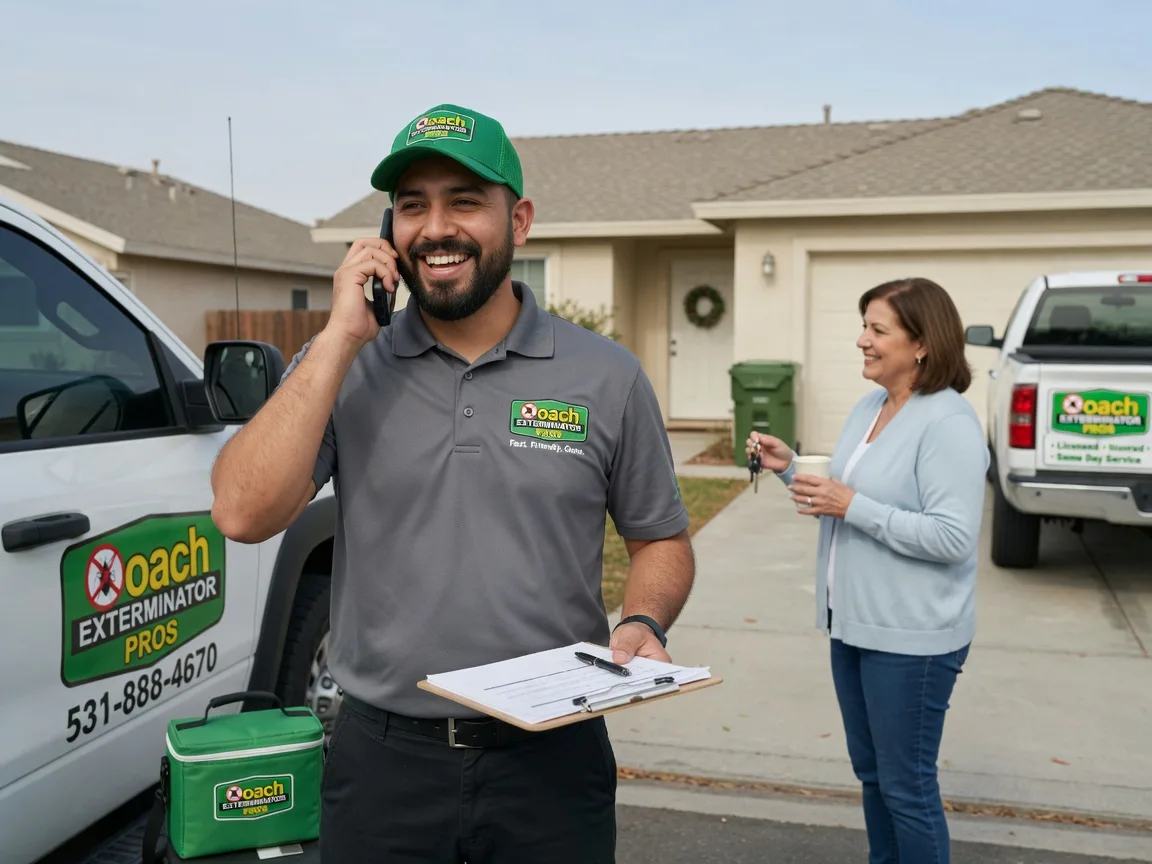 Pest Control Roach Exterminator Sunny Side, GA FAQs